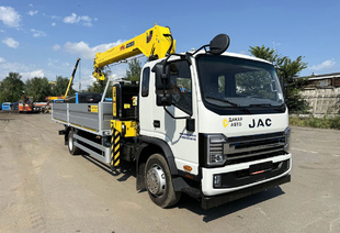 JAC N120L КМУ HYVA HST6.3 E3 (6т) БОРТ 6,3×2,54×0,6м